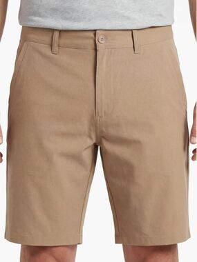 burnside Men's Flat-Front Chino Shorts
